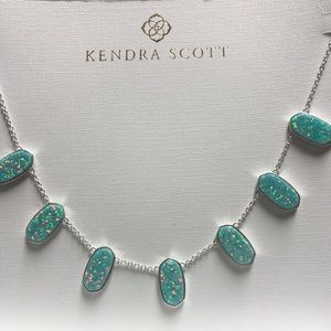 NWOT Kendra Scott Mint Meadow Necklace